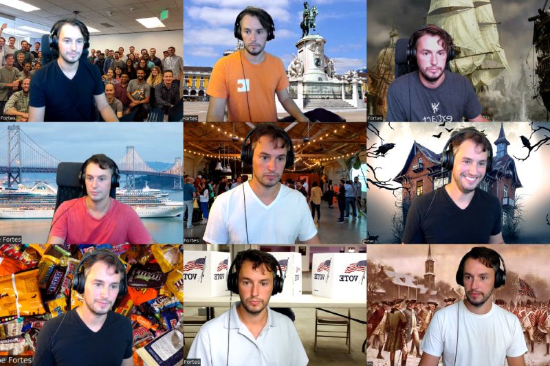 The Coda team together in Lisbon via ancient boat that got upgraded in the SF Bay before the launch party on Halloween which also happened to be voting day for revolutionary war veterans.